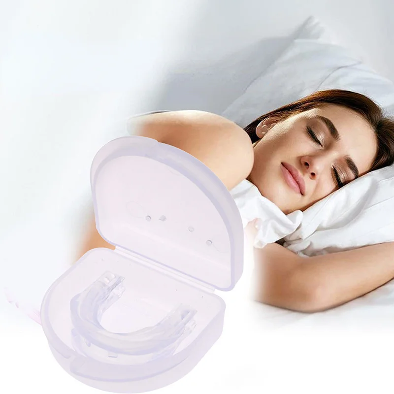 2/4pcs Anti Ronquidos Bruxismo Protector bucal para dormir