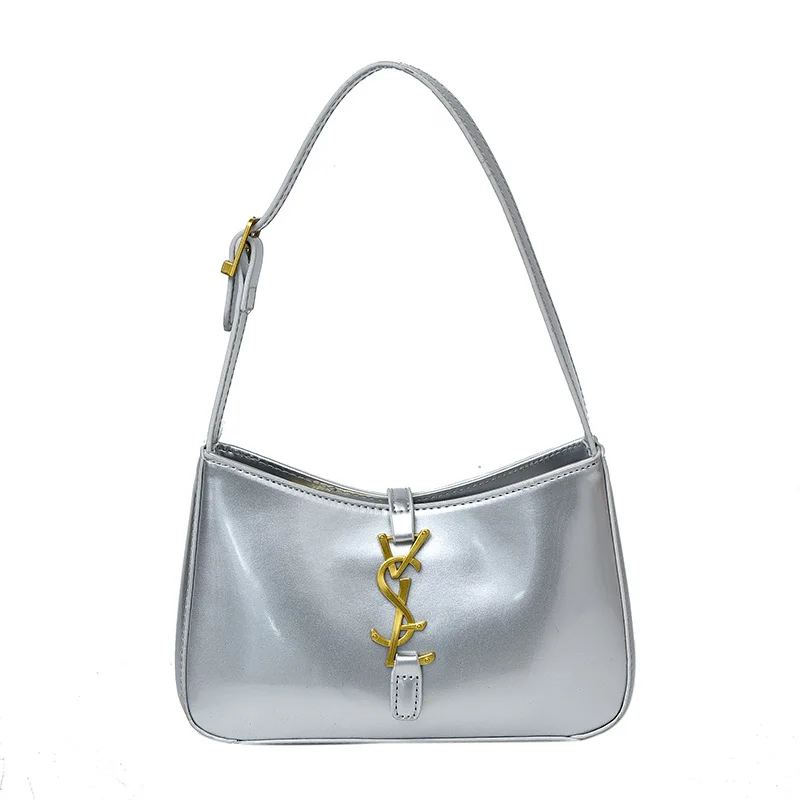 حقيبة كتف نسائية فاخرة بتصميم Y2K لعام 2025، تتميز...