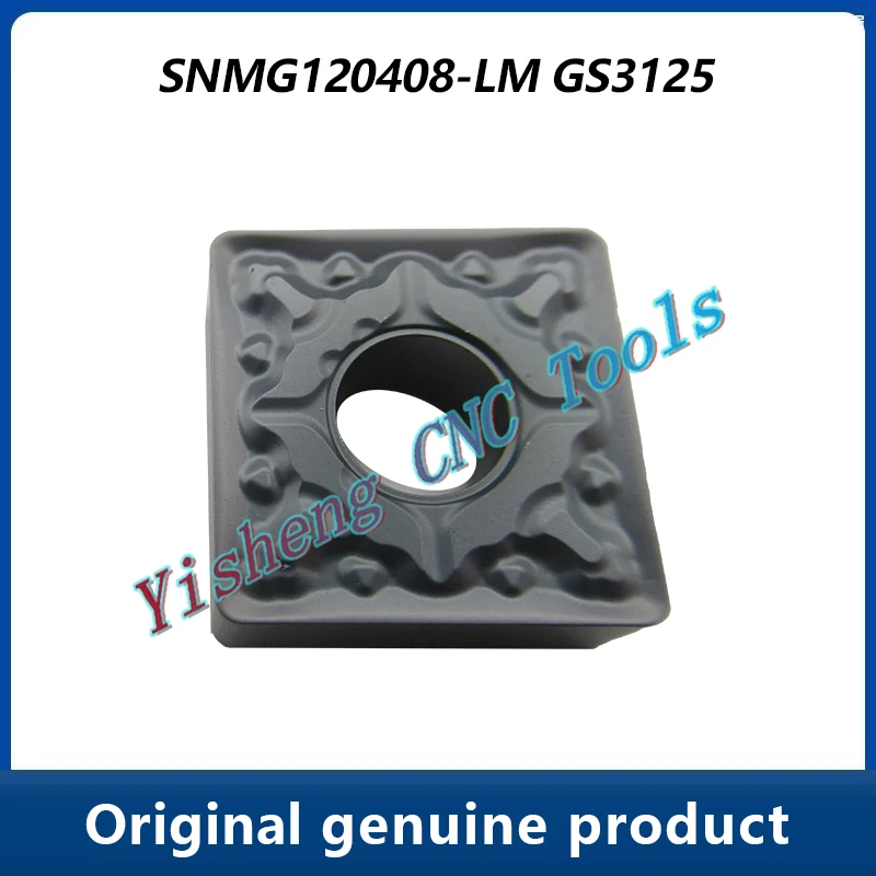 

Токарный инструмент для вставок с ЧПУ, оригинальный SNMG SNMG120408-LM GM1125 GS3125 GM3315 GM1125 GM3325 GM3220 GM3225