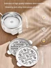 220V Electric Egg Boiler Home Automatic 2 Layers Food Steamer for Breakfast Steaming Cooking Machine 4