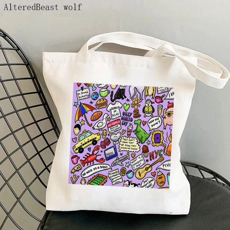 Women Shopper bag Mitski personne Printed Kawaii Bag Harajuku Shopping Canvas Shopper Bag girl handbag Tote Shoulder Lady Bag