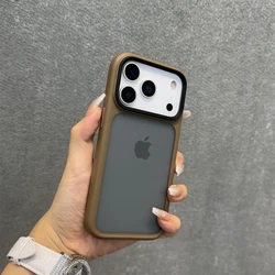 Camera Control Button Case - Slim Matte Translucent Shockproof Cover - 17Air (Gold)