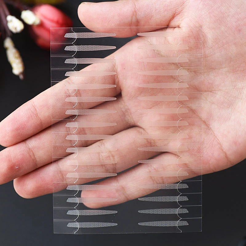 새로운 32Pcs/시트 이중 눈꺼풀 테이프 울트라 스테이 뷰티풀 아이즈 보이지 않는 방수 아이 빅 아이즈 메이크업 도구 초보자 친화적