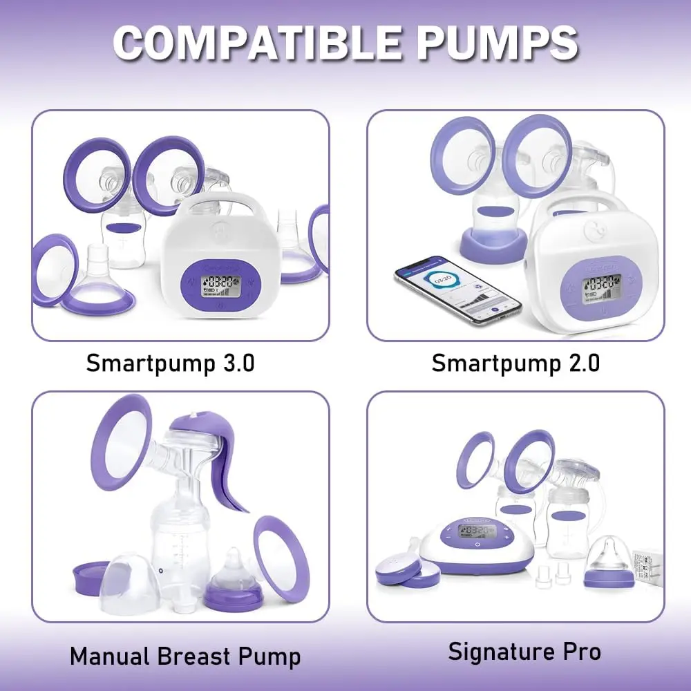 Duckbill Valves Compatible with Lansinoh breastpumps, for Lansinoh Breast Pumps Replacement Duckbill Valve Parts 4