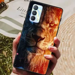 Custodia in TPU morbido nera e elegante - Cover Fashion per Realme GT Master
