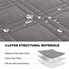 1seater Recliner Cover Anti-dirty Non-slip  Armchair Slipcover with Elastic Strap Sofa Couch Furniture Protector for Living Room 5