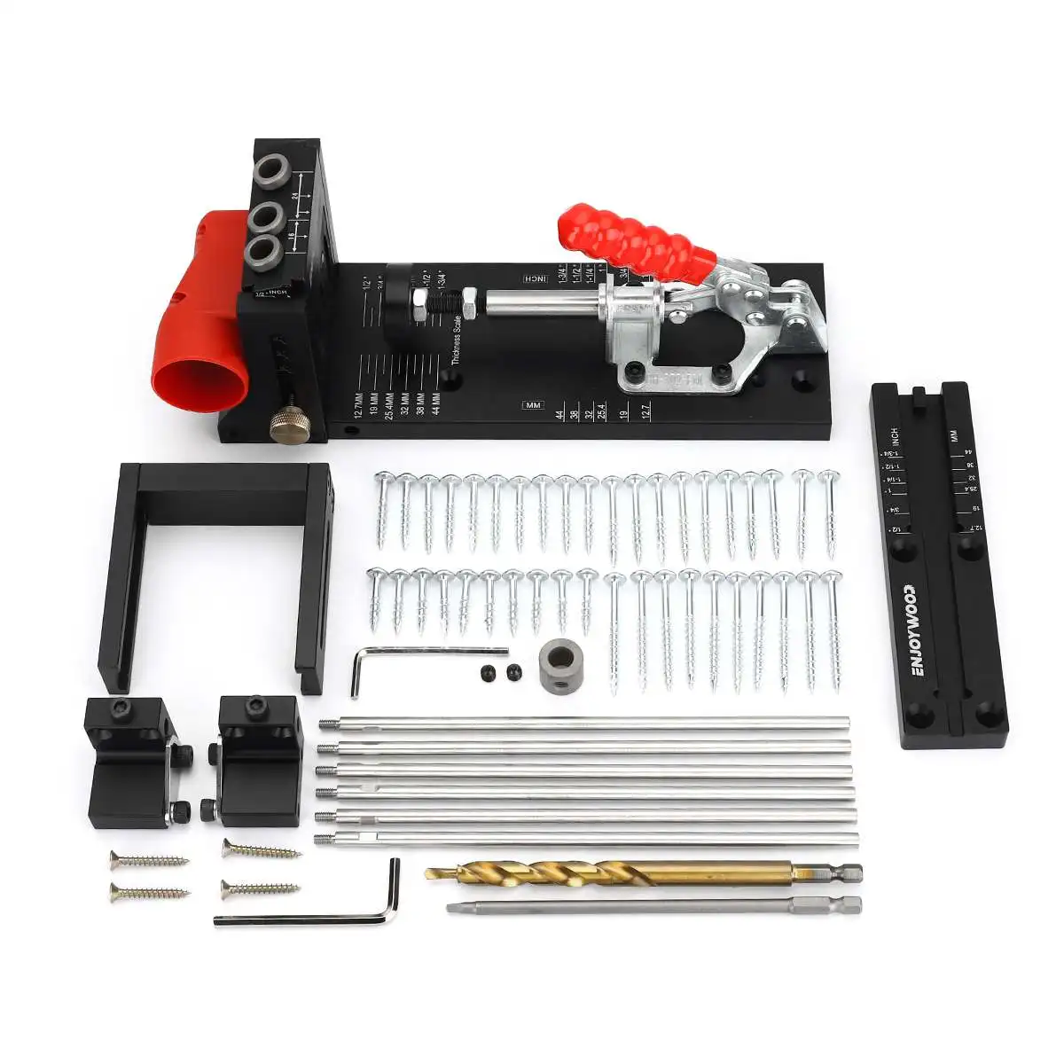 ENJOYWOOD XK4 PRO MAX Pocket Hole Jig Aluminum Alloy