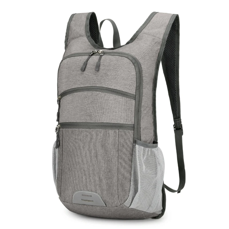 Folding School Backpack College Student Foldable Rucksacks Large Capacity Casual Travel Daypacks for Excursions