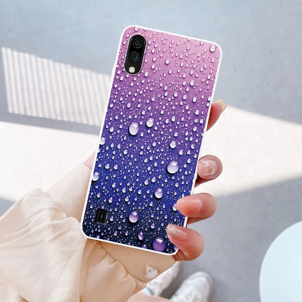Clear Marble Painted Silicone Case - Soft Protective Bumper Cover