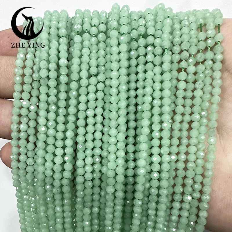 Natural Stone Beads Faceted 3mm Tiny Small Loose Gemstone For Jewelry Making DIY Bracelet Necklace