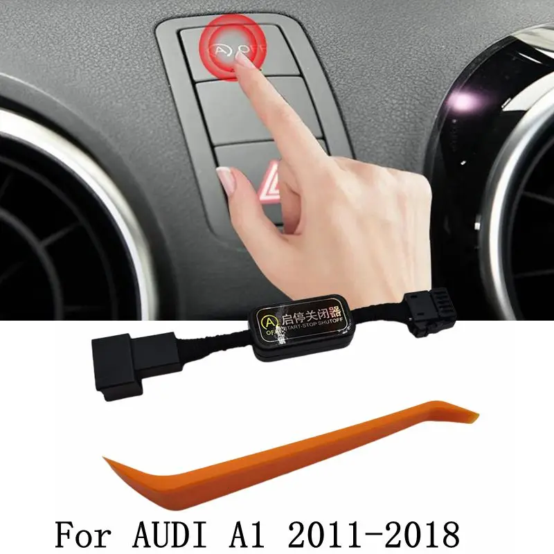 Para AUDI A1 2011-2018 sistema de arranque de parada automática del motor apagado enchufe del Sensor de Control de cierre parada inteligente cancelar accesorios para automóvil