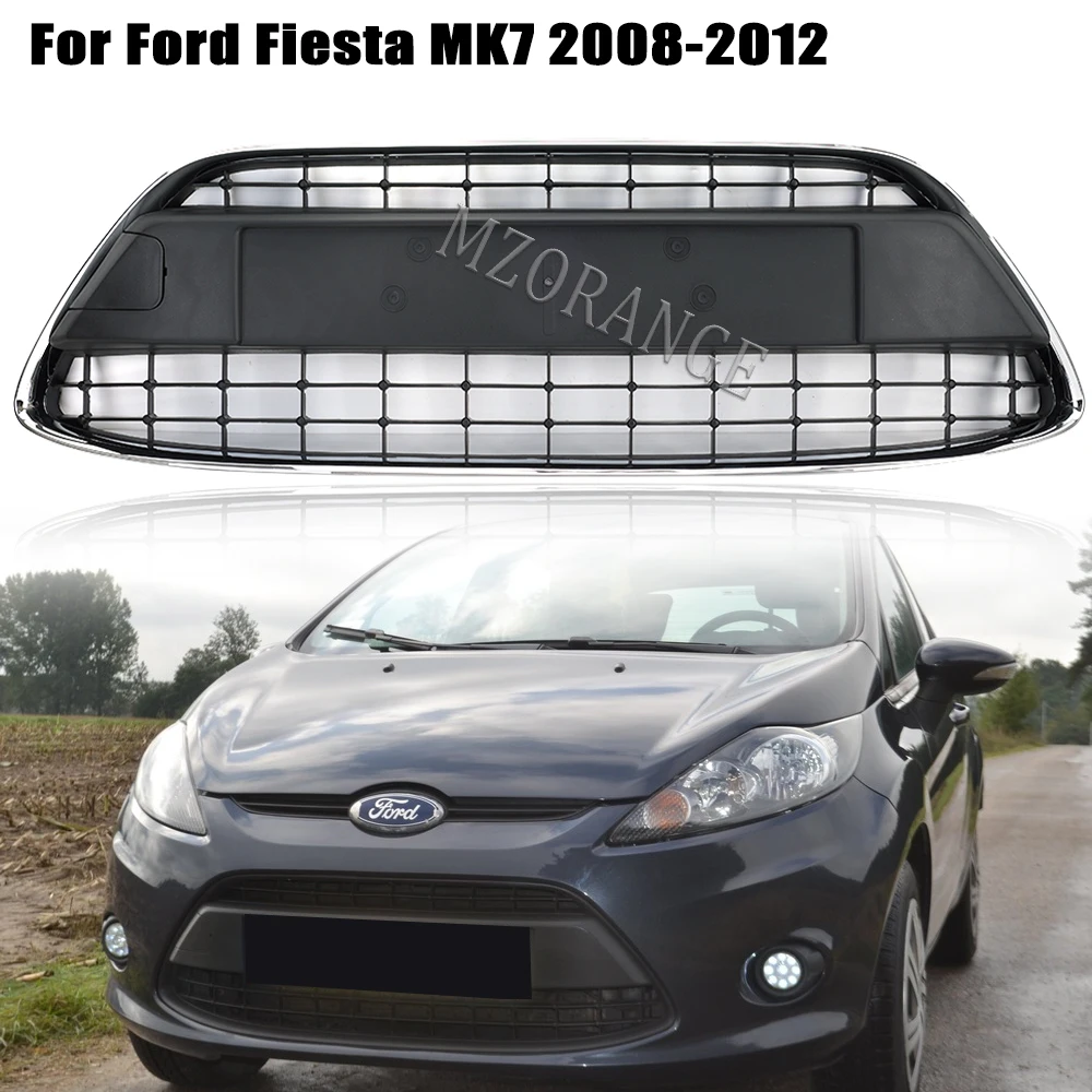 Kühlergrille Auto Frontstoßstange Grille Racing Grill Honeycomb Grill Body  Styling Kits Für Ford Für Fiesta MK7 2008-2013 Autozubehör: : Auto  & Motorrad