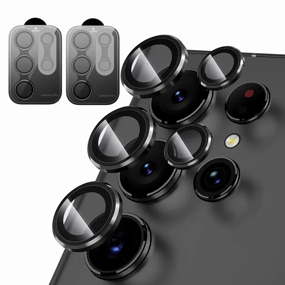 Premium Tempered Glass Camera Lens Protector - 2 Pack