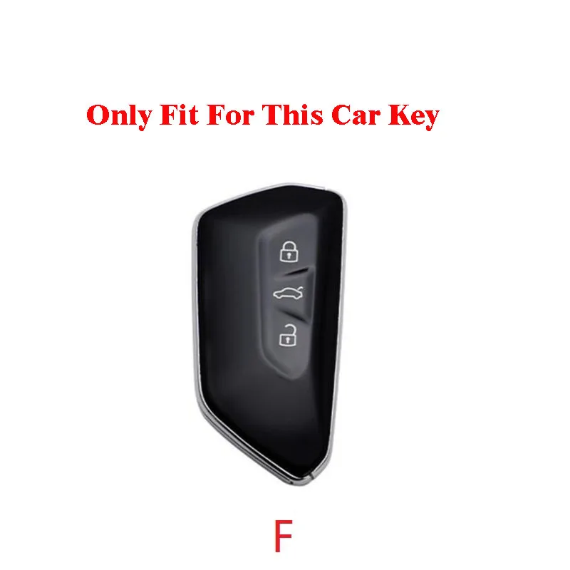 Key Case Key Case Cover TPU Car Key Case Cover For VW Volkswagen Golf 8 MK8 ID.3 ID.4 Cupra Skoda Octavia A8 SEAT Leon MK4 Formentor Tarraco