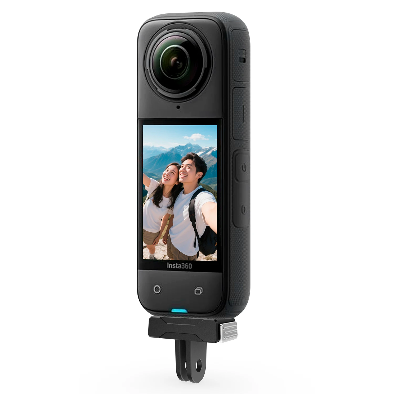 Sports Camera Quick Release Mount Magnetic Adapter Mount Aluminum Alloy Adapter Accessories for Insta360 X5/Ace Pro 2/Ace Pro