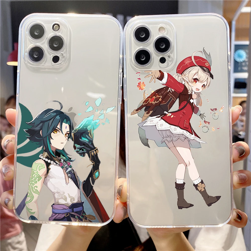 Genshin Funda De Tel fono Transparente Para Xiaomi Redmi Mi Note 7 8 genshin-funda-de-tel-fono-transparente-para-xiaomi-redmi-mi-note-7-8