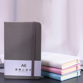 A6 A7 Mini Notebook Tasca portatile Blocco note Memo Diario Planner Agenda Organizzatore Sketchbook Ufficio Scuola di cancelleria 100 fogli