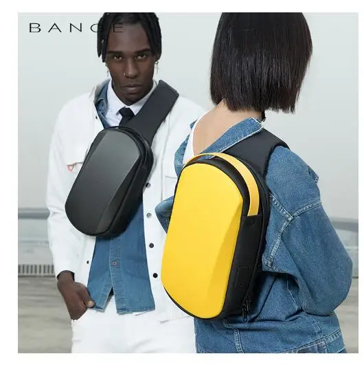 KAKA Men chest bag Messenger Bags USB charging Anti Theft Cross body shoulder bags for men Male sling bags day pack mochilas