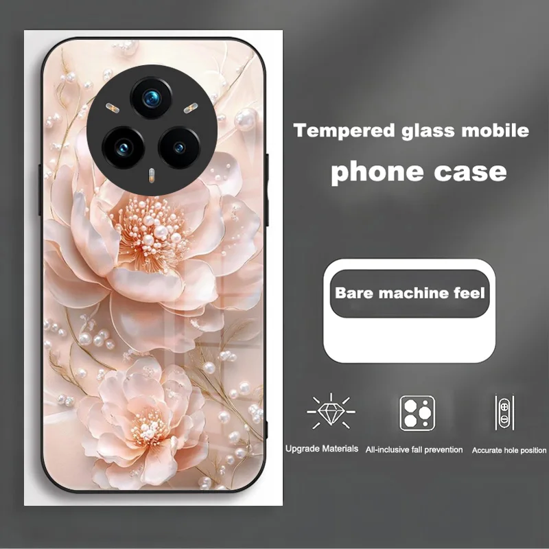 Luxury Tempered Glass Phone Case with Premium Shell Design