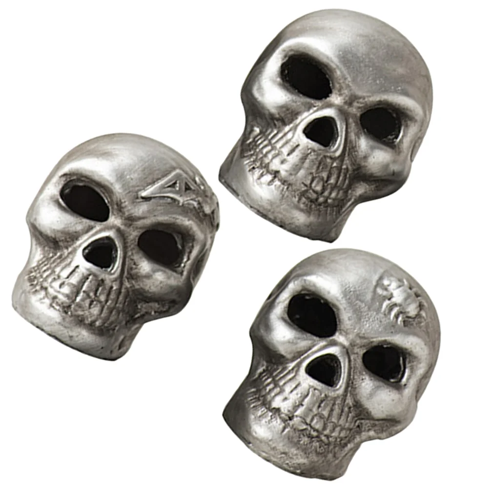 

Skull Ornaments Head Statue Exquisite Halloween Decors Model Skulls Resin Crafts