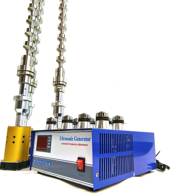 20KHZ 1500W Titanium Alloy Ultrasonic Oil Extraction Machine Reactor Homogeneous Ultrasonic