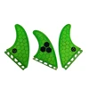 UPSURF FUTURE Green FINS G3/G5/G7/AM2/GAM Surfboard Fins For Surf Accessories Thruster Quillas Surf Fins For Funboard Tri Fin 5