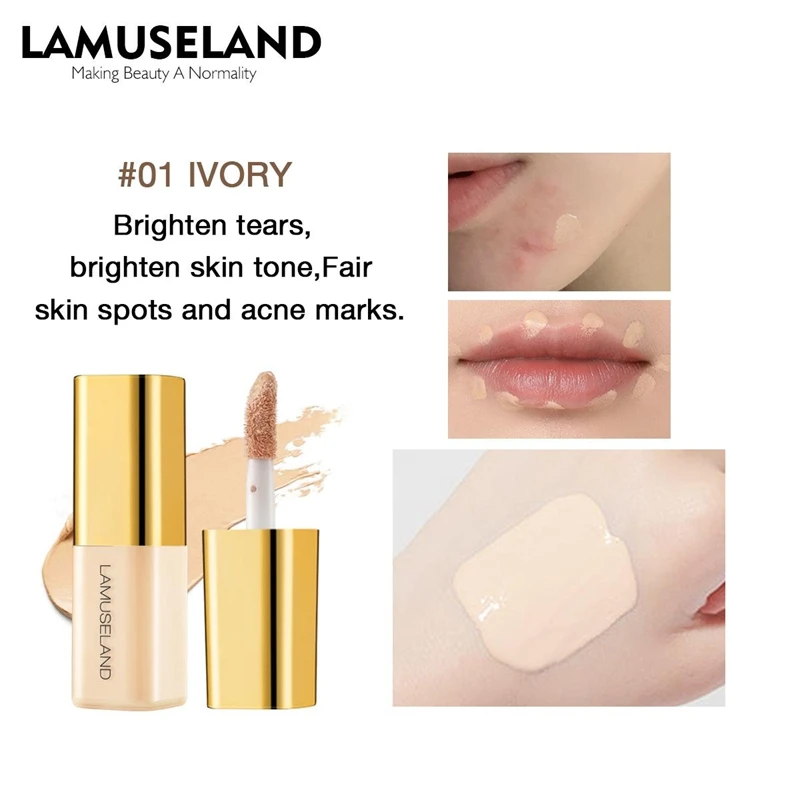 Waterproof Liquid Concealer Foundation Cream