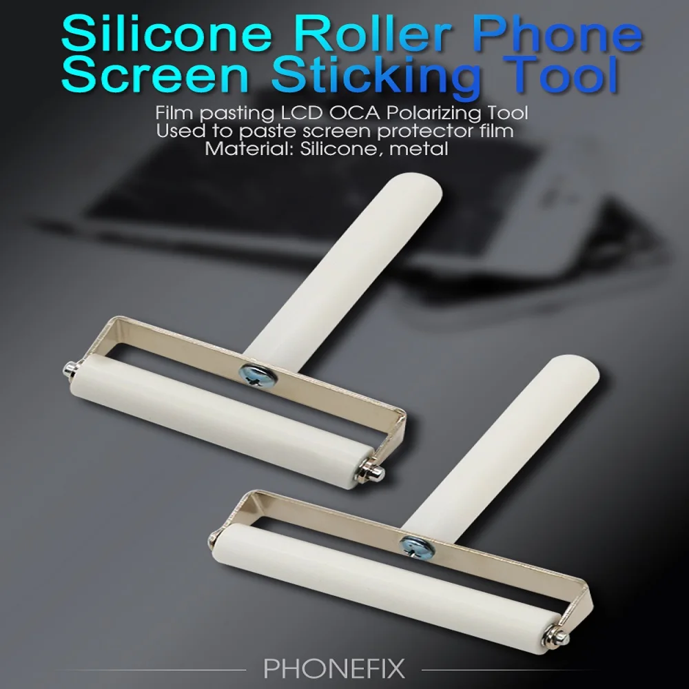 

Universal Silicone Roller for iPad iPhone Android Phone Tablet Screen Protector LCD OCA Sticking Removing Dust Cleaning Tool