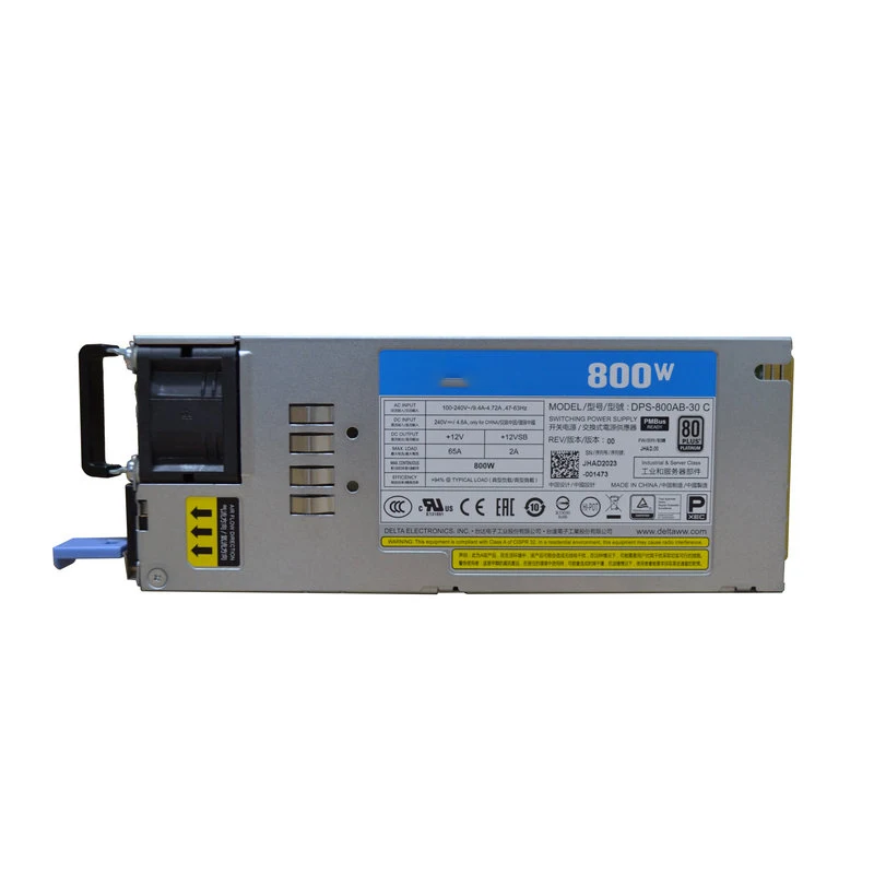 배송 전 서버 전원 공급 장치, 델타 RD530 RD630 RD640 800W DPS-800AB-30 B DPS-800RB A/B/C DPS-800NB A/B 100% 테스트