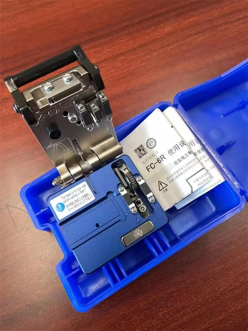 Fiber Cleaver FC6S Replacement Cutter, Cutting Knife Tool, Empty Box, Made in China, High-Precision, FC-6S, FC-6RM