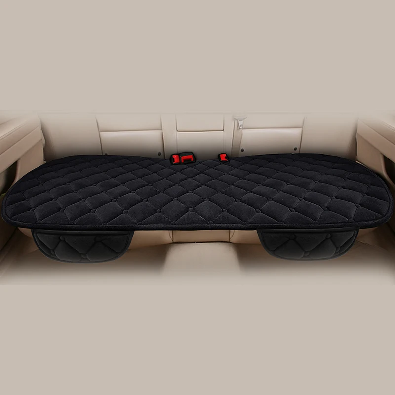 Car Seat Cushion 1 diamond-shaped short pile with storage bag suitable for most car SUVs