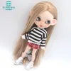 Clothes for doll three piece fashion sweater set fits Blyth Azone OB22 OB24 doll accessories 3