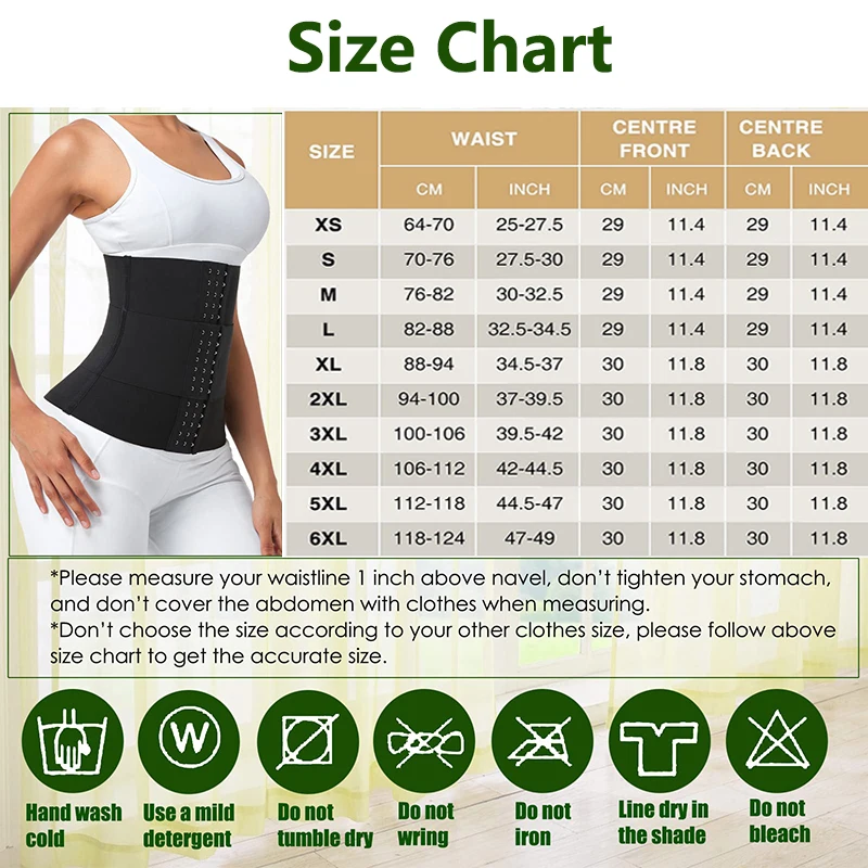 Inch Waist Should You Get A Size Smaller Waist Trainer Lumbar Back - Main Image