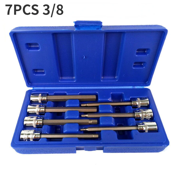 7pcs-Hex-Socket-Adapter-Bit-Set-3-8-Extra-Long-Impact-Driver-Socket ...