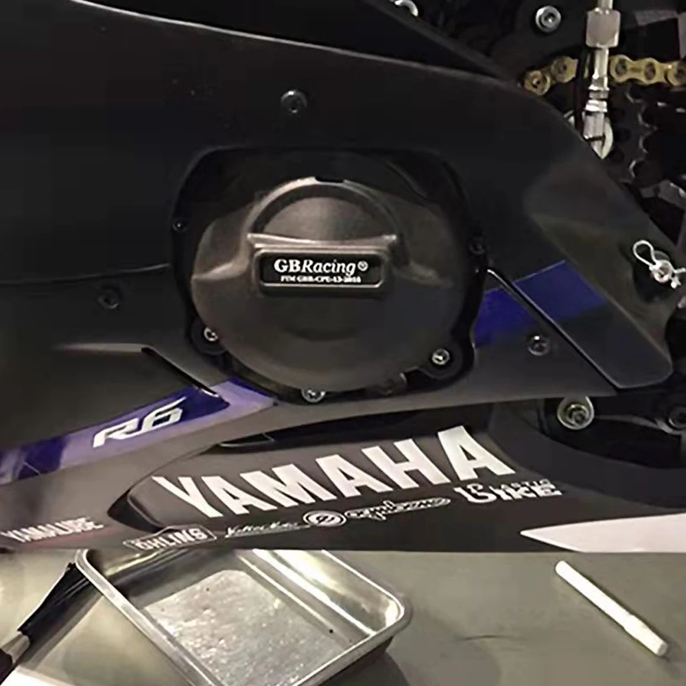 Motorcycle Engine Covers Protectors motorcycle engine cover engine cover protector engine guard for YAMAHA R6 2006-GB Racing