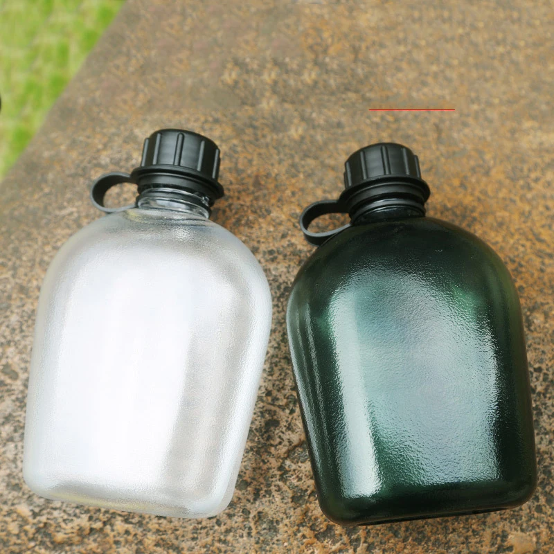

Tritan Kettle Outdoor Sports Hiking Mountaineering Tactics Military Fan American Training Camping Sports Portable