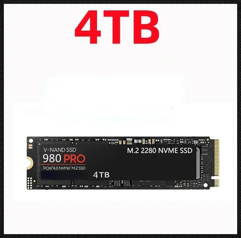 고속 NVMe SSD 하드디스크 (980 Pro M2 2280 SAM, 4TB/2TB/1TB 용량, PS5 및 노트북용)