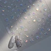 Summer Beach Ocean Shell Starfish Clams Conch Stars Sea Bubble Seasnail Soft Relief Decoration Nail Art Stickers Manicure Decals 3