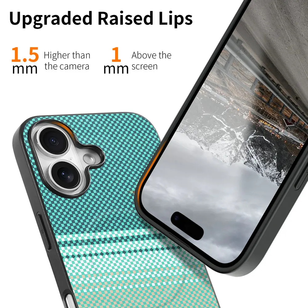 Premium Magnetic Wireless Charging Back Cover – Luxury Edition