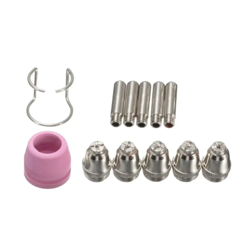 12x PT-31 LG-40 Plasma Cutting Nozzle Cutting Extended Consumables Accessory 2