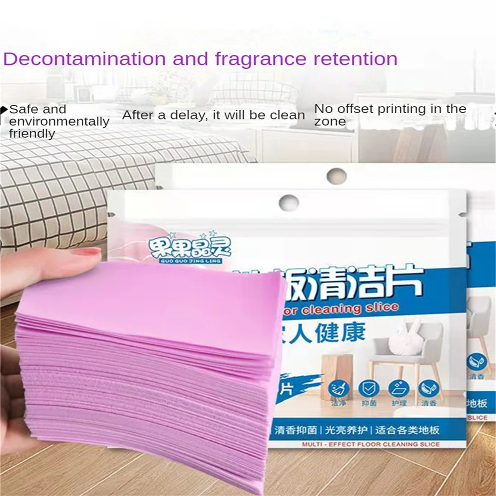 Multi-effect Floor Cleaner Cleaning Sheet Ceramic Floor Wiping Wooden Tiles Toilet Porcelain Cleaning Household Hygiene