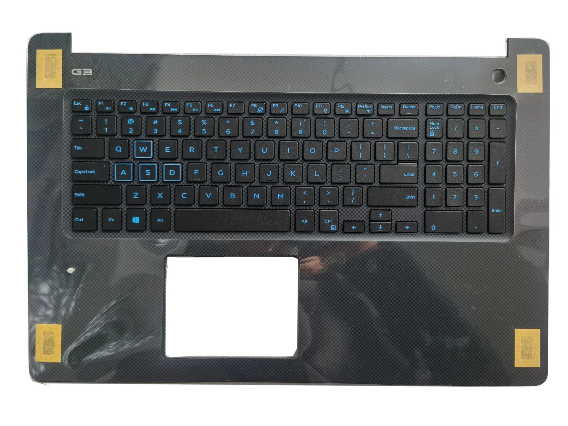 Backlit us Teclado Russo para Dell Inspiron g3 173779 3799 5779 com Palmrest Case da Tampa Superior Novo - Imagem 6