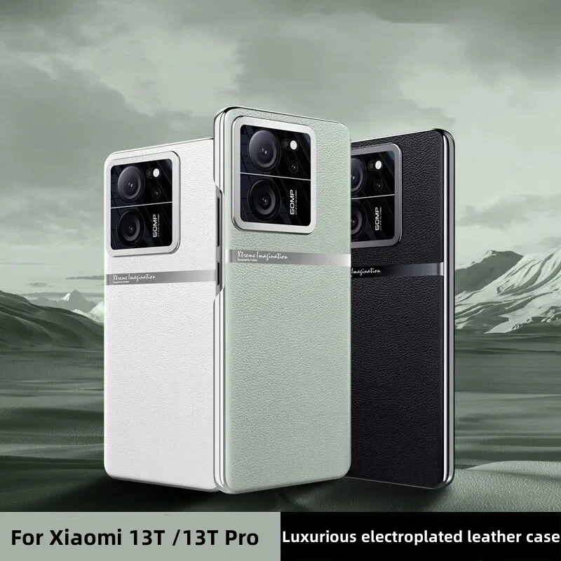 Per Xiaomi 13 T Pro Custodia Custodia Rigida In Pelle Custodia Protettiva Antiurto Custodia Trasparente Per Xiaomi Mi 12T 13 T 14 Pro 5G Funda