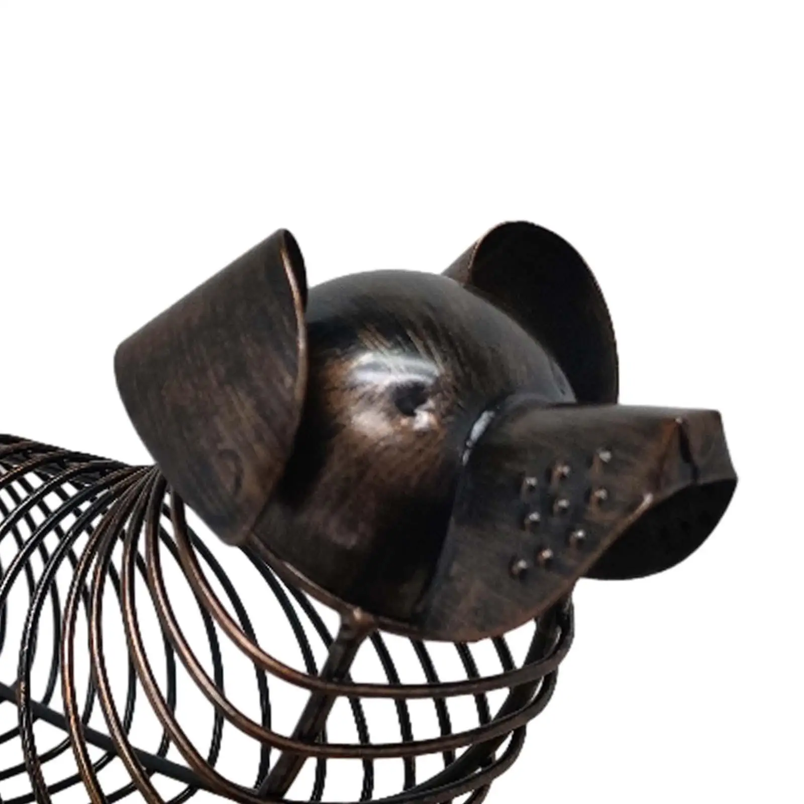 Dachshund Cork Holder Farmhouse Metal Wine Cork Holder Ornament Wine Stopper Display Rack for Home Bar Decor Kitchen Decor