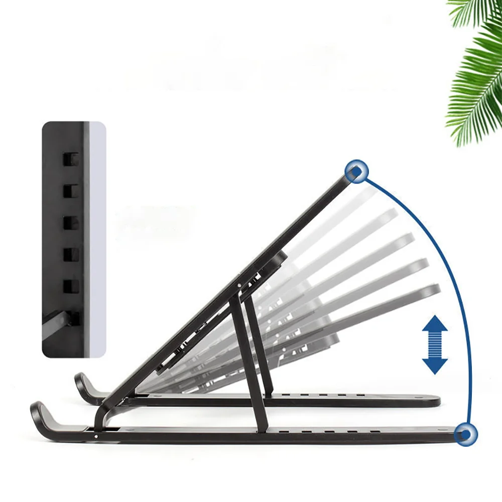 mobile phone holder Foldable Laptop Stand Portable Notebook Support Base Holder Adjustable Riser Cooling Bracket for Laptop or Tablet  PC phone holder for car