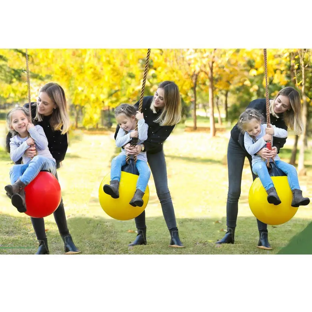 Swing Hanging Chair Ball Swing Seat Backyardswings Toddler Outdoor Kid Hammock Playset for Backyard Toys Set Accessories 2