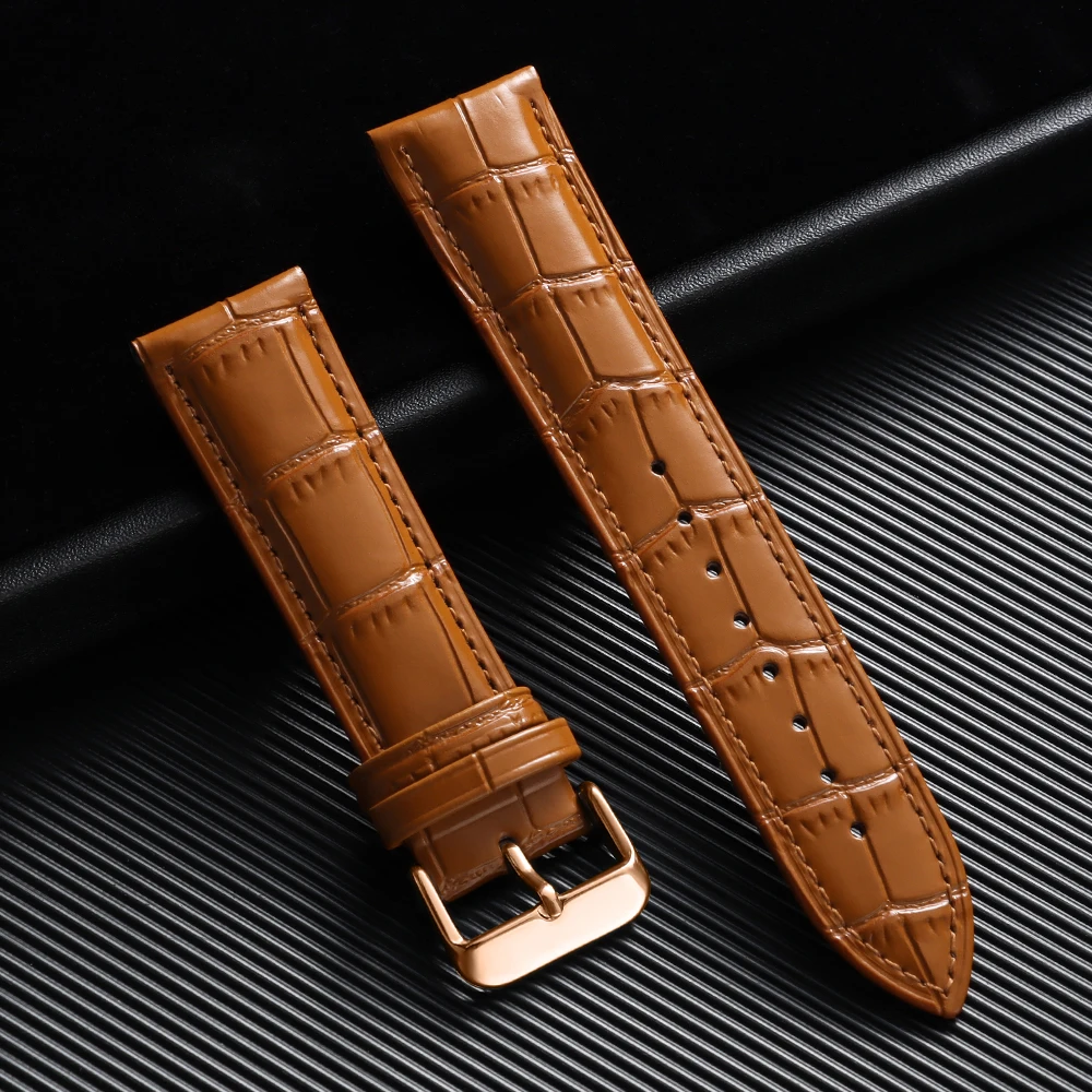 Universal Genuine Leather Wristband for Watches - Premium Sports Accessory