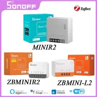 SONOFF MINI R2 / ZBMINIR2 / ZBMINI-L2 Voice Control MINI Switch Zigbee / WiFi Smart Switch Work With Alexa eWelink Google Home 1