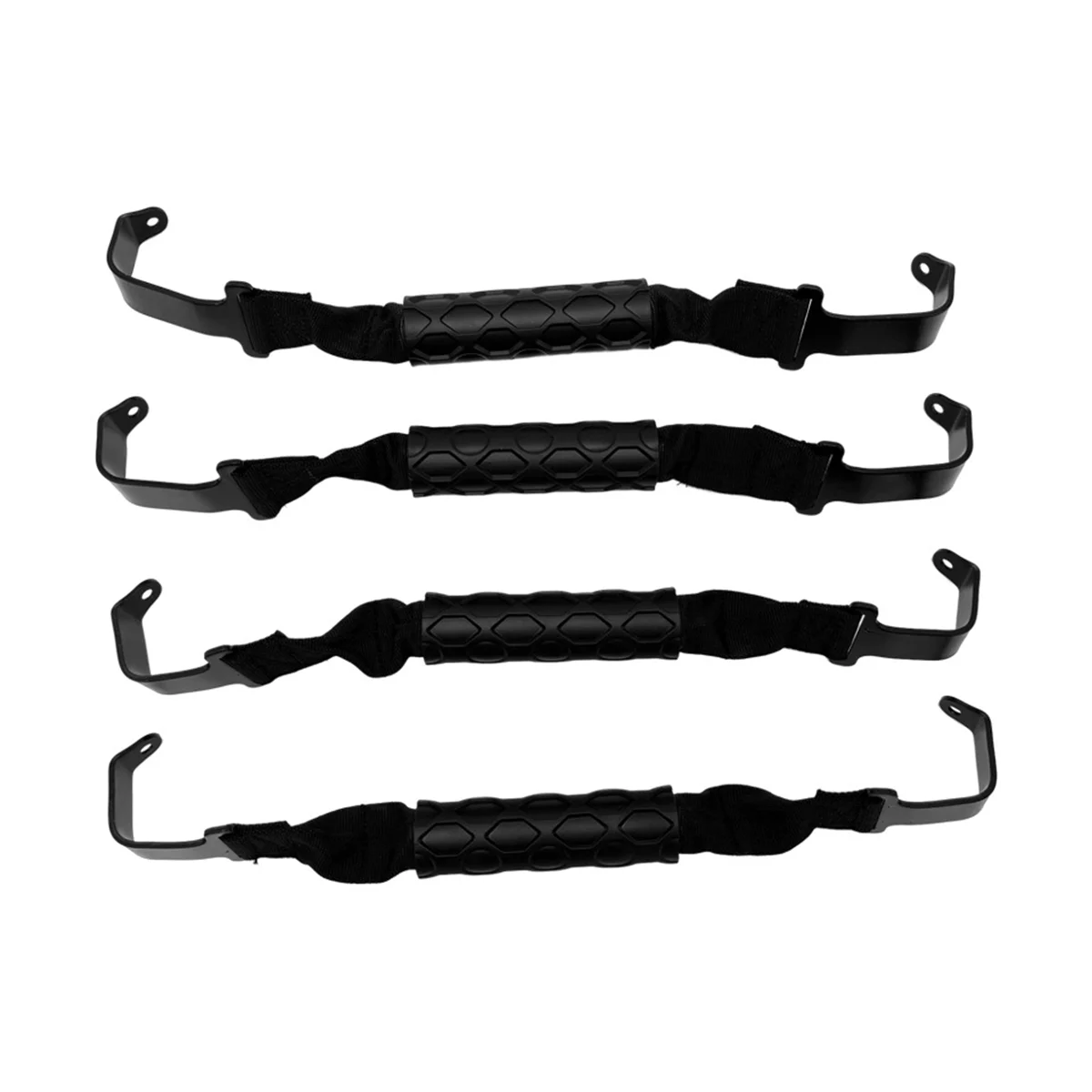 

2/4 Door Roof Handle Interior Modification for Jeep Wrangler JK 18-23 Front Rear Grab Bar Handle Kit Accessories 4PCS