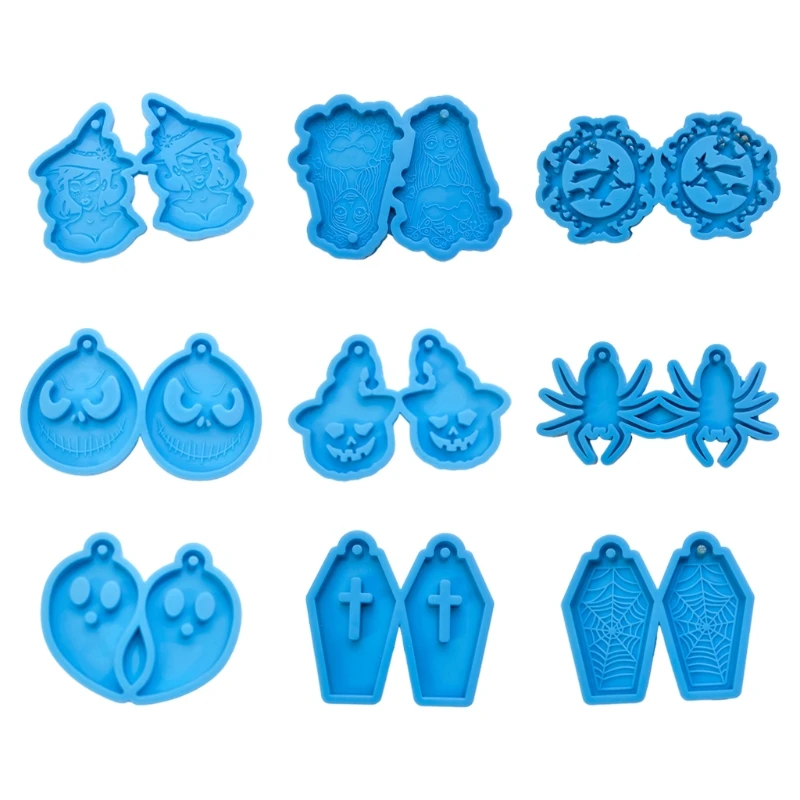 

DIY Crafts Jewelry Keychain Mold Hanging Pendant Casting Resin Mold Handmade Earrings Eardrop Danglers Silicone Mould